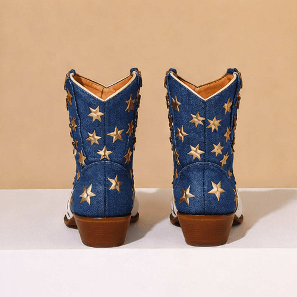 Vivienne Embroidered Western Boots