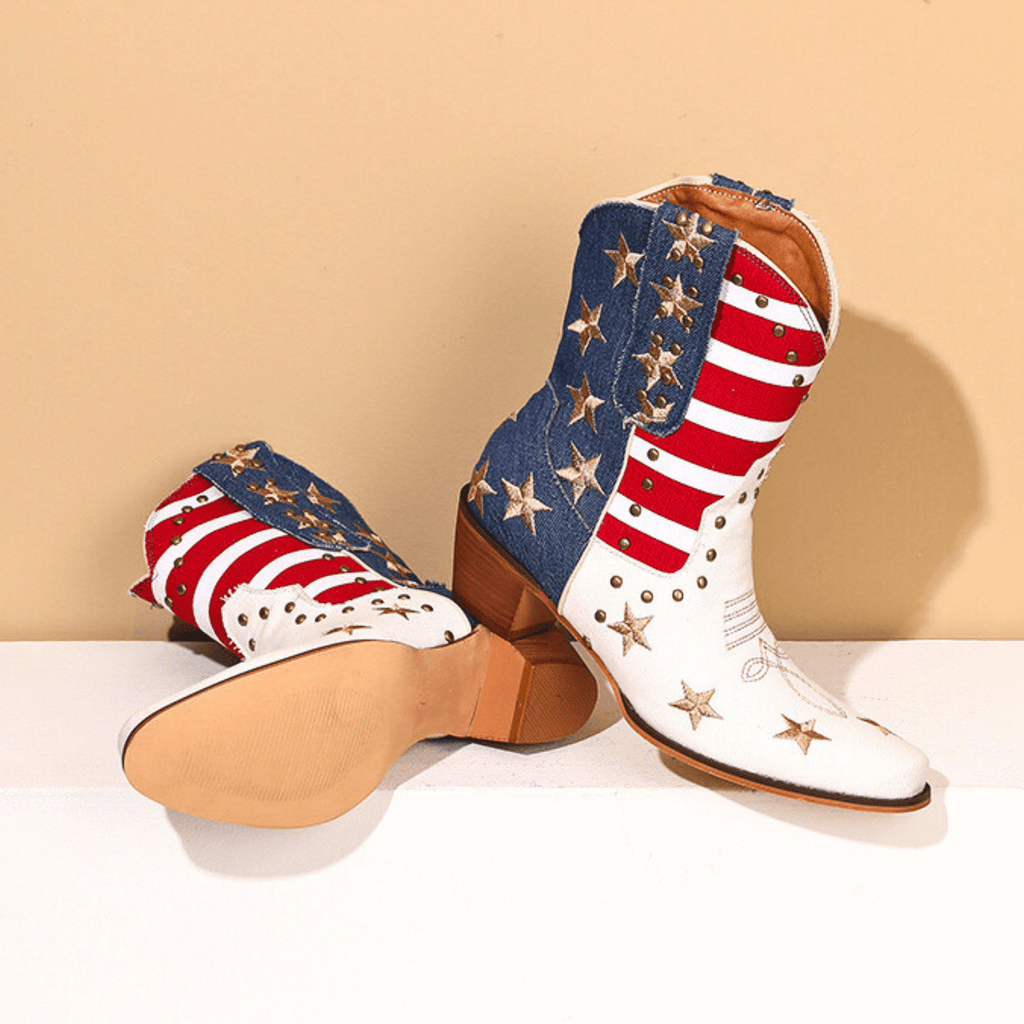 Vivienne Embroidered Western Boots