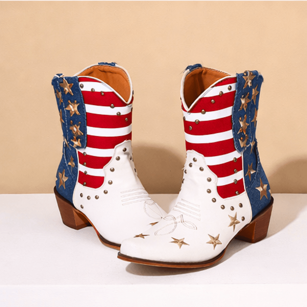 Vivienne Embroidered Western Boots